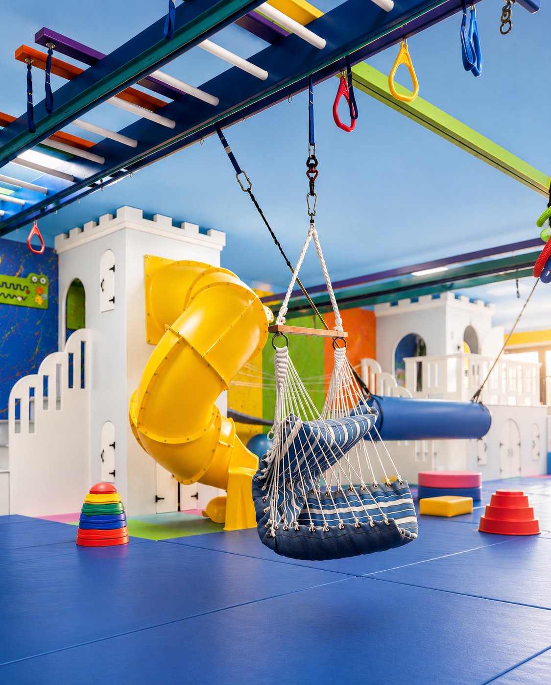 The sensory gym at TOTville.